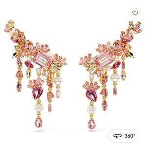 Swarovski Gema Clip Earrings